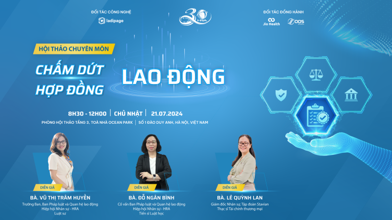 HỘI THẢO CHUYÊN MÔN - CHẤM DỨT HỢP ĐỒNG LAO ĐỘNG