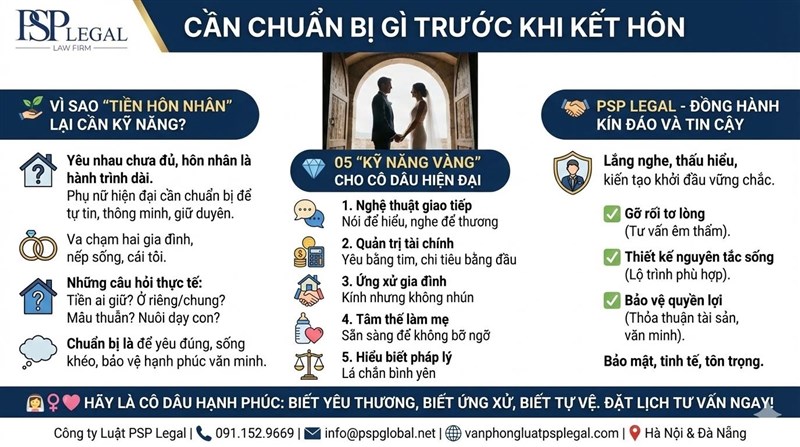 Cần chuẩn bị gì để hôn nhân vững vàng, hạnh phúc ?